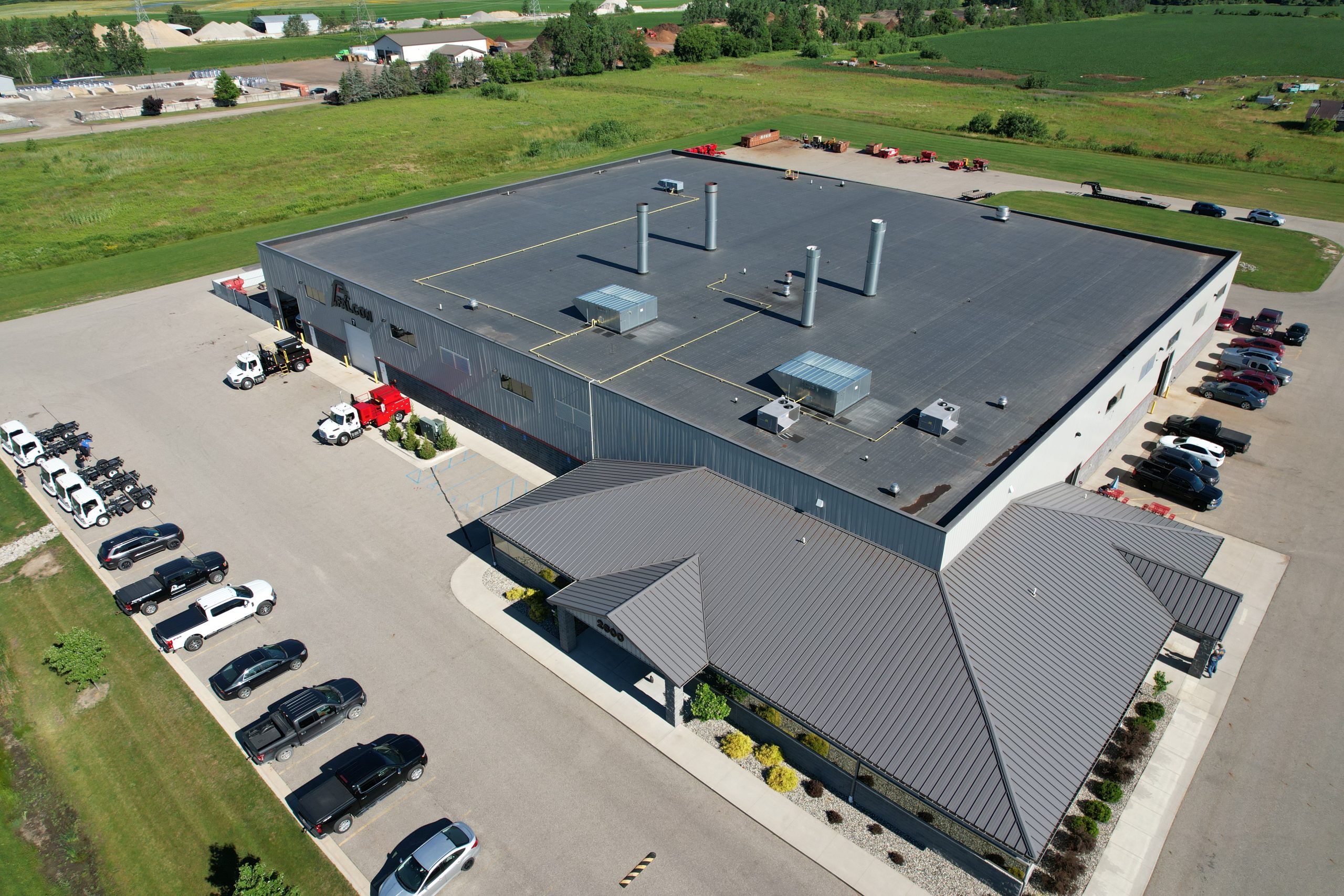 Falcon Asphalt Repair Equipment facility