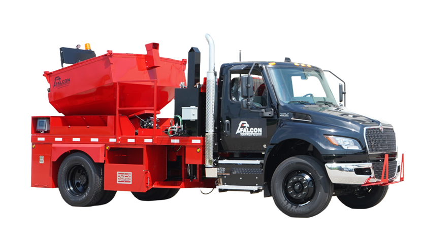4-ton asphalt patch truck